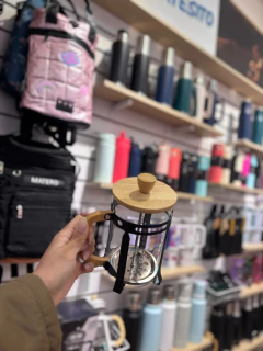 Cafetera negra 800ml - comprar online