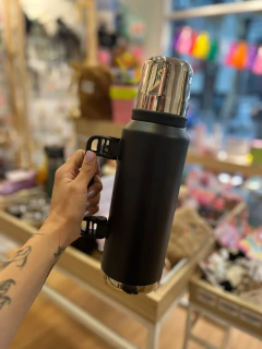 Termo pastel negro 1,2L