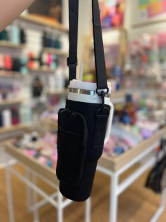 Funda para vasos negra