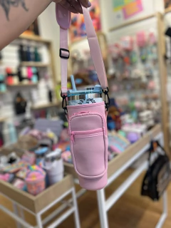 Funda para vasos rosa