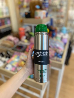 Termo de agua anymate contigo Aluminio 500ml - comprar online