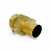 Acople rápido de bronce recto liso 2″