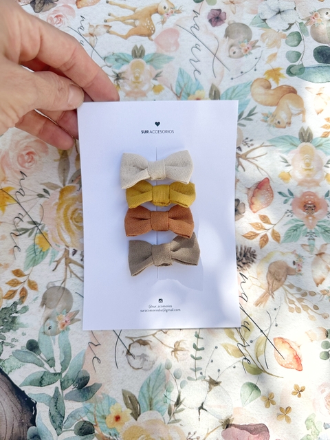 Set de moños Jacinta Otoño - comprar online