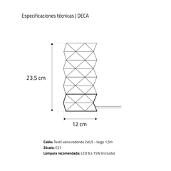 Imagen de DECA | Lámpara de mesa