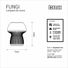 Fungi | Lámpara de mesa - loja online