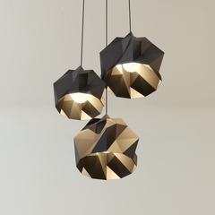 Imagen de Icosa Triple XL | Luminaria colgante 3 luces