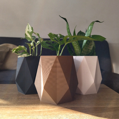 Pack x3 | Maceta de pared ROMBOS | Tamaño L - tienda online