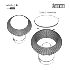 io XL | Lámpara de mesa