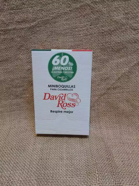 Mini Boquilla Cigarrillos David Ross X 10 Unid. Italia