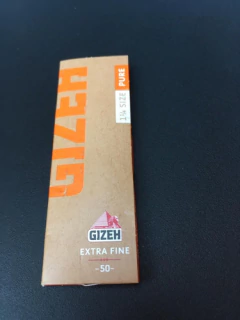 1 Librito Papel Gizeh Pure Extra Fine 1 1/4 78mm. Organico - SIMPLE SHOP