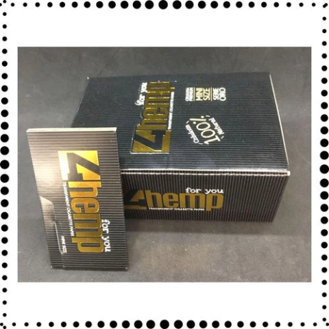 Papel Celulosa Premium 4hemp. Mini Size. 100% Natural.