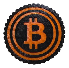 Picador Grinder Plástico Impresora 3d 2 Partes Bitcoin en internet