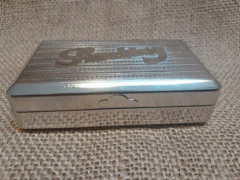 Tabquera Cigarrera Metal Smoking