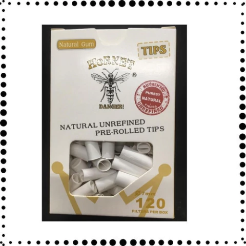 Filtro Hornet Pre Rolled Tips 7 Mm. 120u
