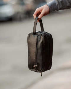 Bolso Tabaquera Cuero Guarda Pipas Y Accesorios - comprar online