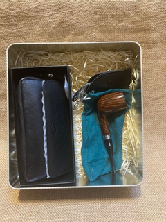 Set Pipa Lata Premium Chacom Francia, Tabaquera Y Posa Pipas - comprar online