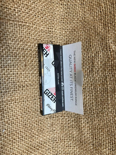 1 Librito Papel Gizeh Black Extra Fine 1 1/4 78m. Alemania.