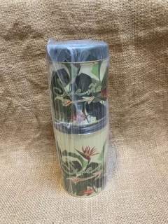 Set Matero Latas Yerba Azucar Diseños Flores / Varios - comprar online