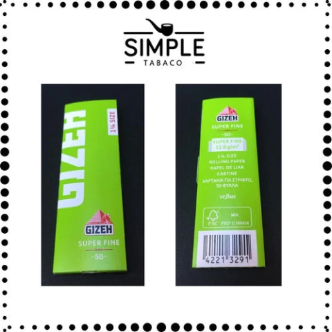 10 Libritos Papel Gizeh 1 1/4 Quemada Lenta (no Ocb Raw Lion