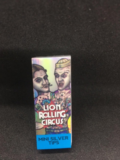 Filtro Carton Para Armar Rolling Lion Circus Mini Silver Tip en internet