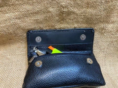 Tabaquera Argento Cuero Para 2 Pipas Y Espacio Para Tabac