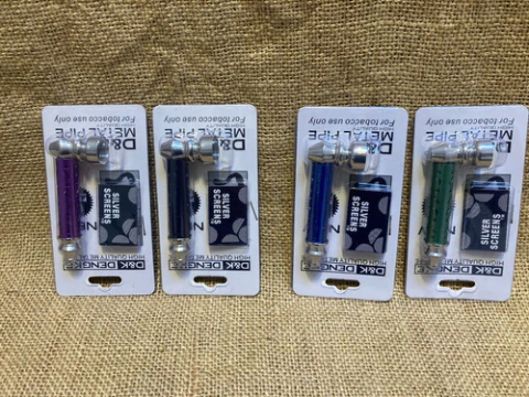 Pipa Metal 7 Cm D&k. + Blister 5 Rejillas