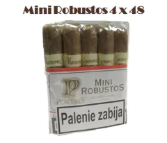 Cigarros / Puros Placeres Honduras, Mini Robusto. Mazo x 10unid