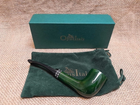 Pipa Lubinski, Modelo Swarovs Green, Raiz Brezo. Italia