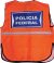 chaleco naranja policia federal - solo con credencial