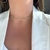 Choker Aro Ondulado Aberto Banhado a Ouro