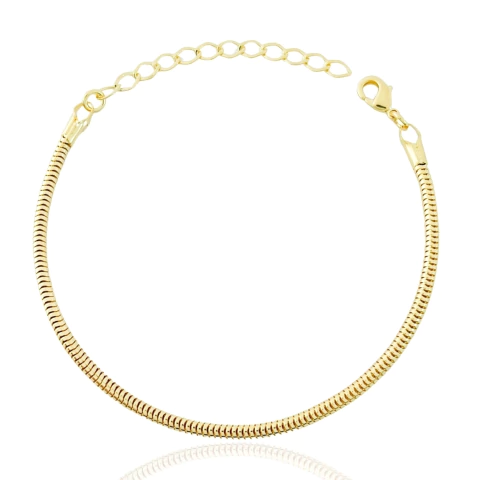 Pulseira Fio Alemão Banhada a Ouro - comprar online