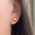 Brinco de Bolinha Lisa 8 mm Banhado a Ouro - comprar online