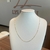 Correntinha Veneziana Avulsa 45 cm Banhado a Ouro 18k - Lys Lazuli Semijoias