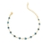 Pulseira Olho Grego Banhada a Ouro