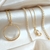 Pulseira Baguetes Zircônias Cristais Banhada a Ouro - comprar online