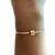 Pulseira Bracelete para Berloques Banhada a Ouro - comprar online