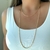 Colar de Canutilhos 45 cm Banhado a Ouro - comprar online