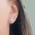 Brinco Flor Microzircônias Coloridas Banhado a Prata - comprar online