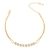 Pulseira Dupla Com Pontos De Luz Banhada a Ouro