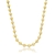 Colar Chocker Bolinhas Lisas 6 mm Banhado a Ouro