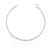 Pulseira Cordão Baiano 3mm Banhada a Prata