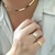 Choker Aro Liso Aberto Banhado a Ouro - Lys Lazuli Semijoias