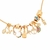 Berloque Mandala Arvore Da Vida Cristal Banhado a Ouro - comprar online