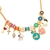 Berloque Resinado Yin Yang Branco Banhado a Ouro - comprar online