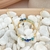 Colar Arco de Zircônias Azuis Banhado a Ouro - comprar online