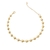 Pulseira Bolinhas Lisas 6mm Banhada a Ouro
