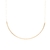 Colar Choker Rígida Para Berloques Banhado a Ouro