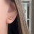 Brinco de Bolinha Lisa 6 mm Banhado a Ouro - comprar online