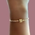 Pulseira Bracelete para Berloques Banhada a Ouro na internet