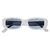 Óculos De Sol Hype Retro Vintage Retangular Unissex - comprar online